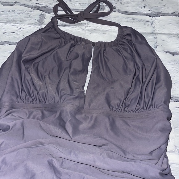 Mauve La Blanca swimsuit. Sz 10. Great condition - Picture 2 of 5